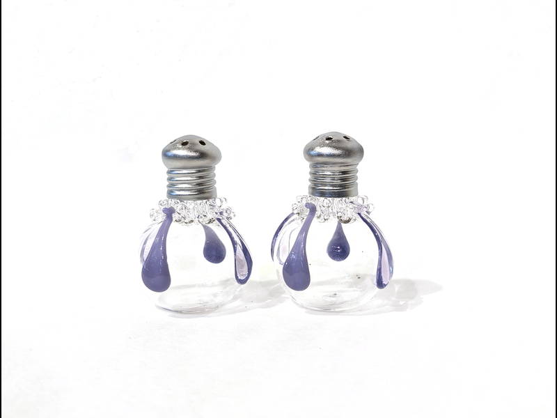 Salt and Pepper Shakers - Mini Icicle pattern