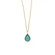 Bubble Teardrop Necklace