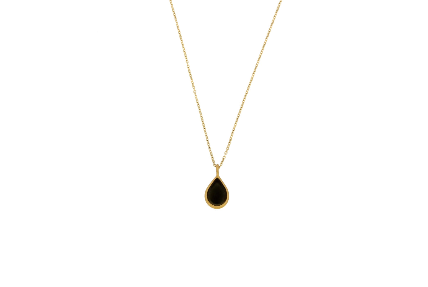 Bubble Teardrop Necklace