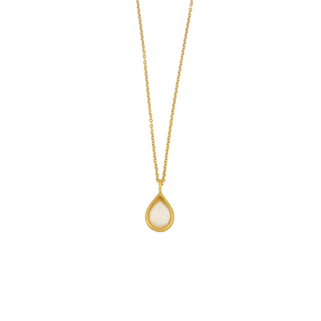 Bubble Teardrop Necklace