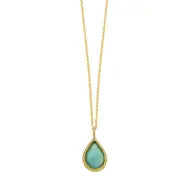 Bubble Teardrop Necklace