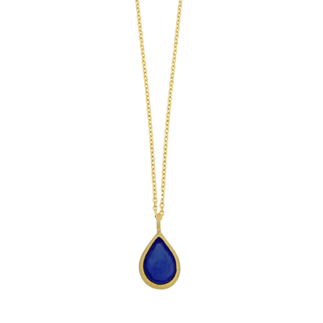 Bubble Teardrop Necklace
