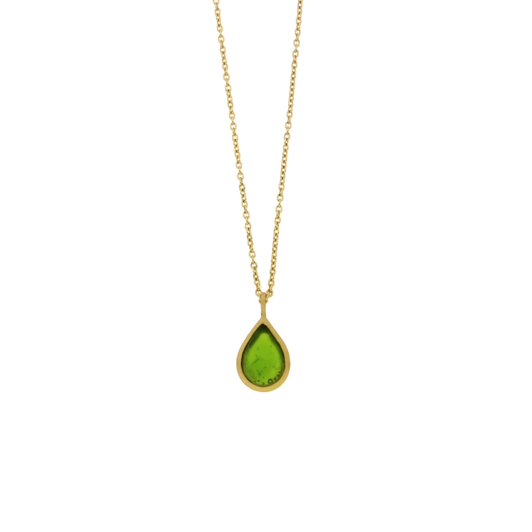 Bubble Teardrop Necklace