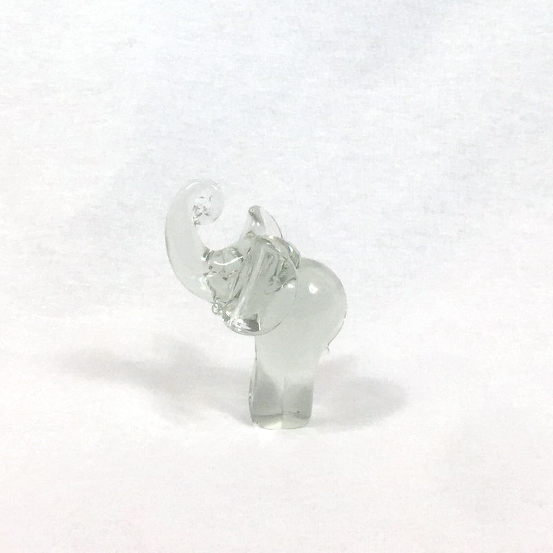 African Glass Elephant