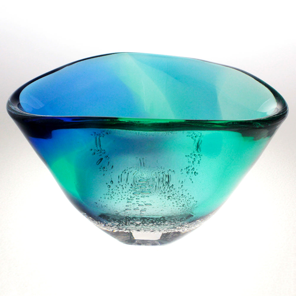 Bubble glass bowls